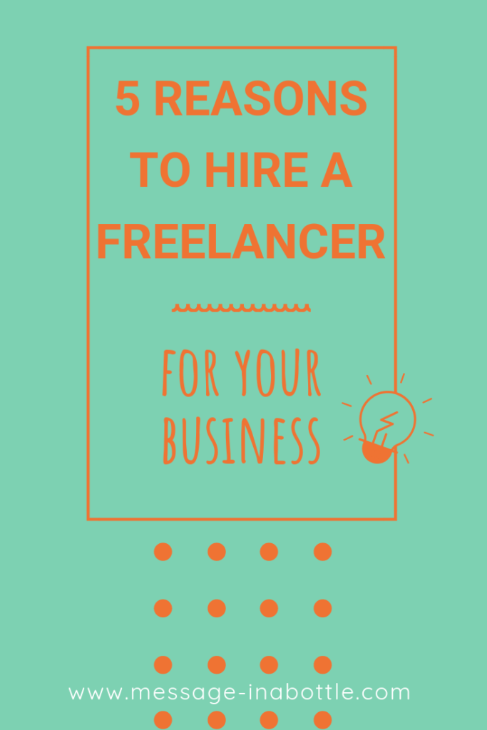 reasons hire freelancer