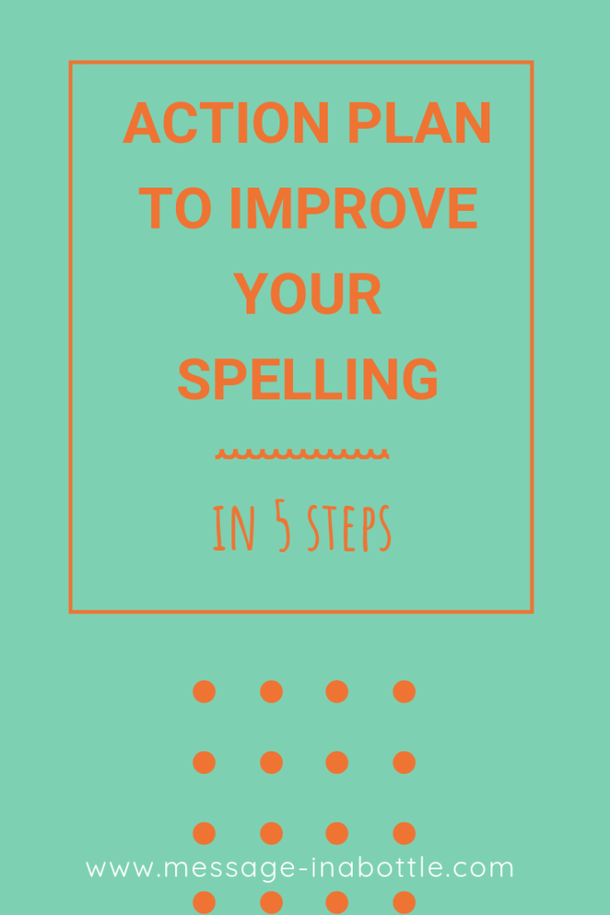 action plan improve spelling